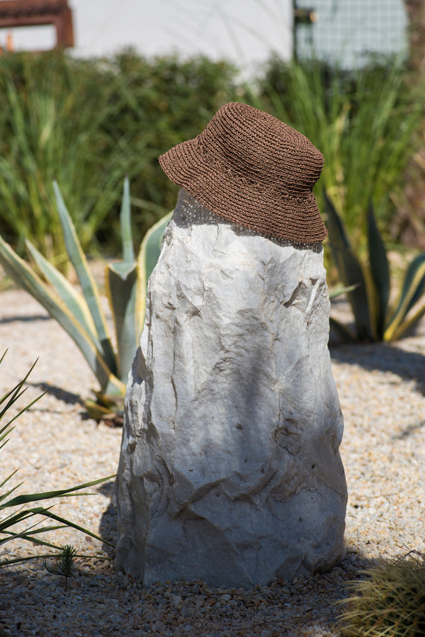 El Yapımı Kadın Hasır Şapka