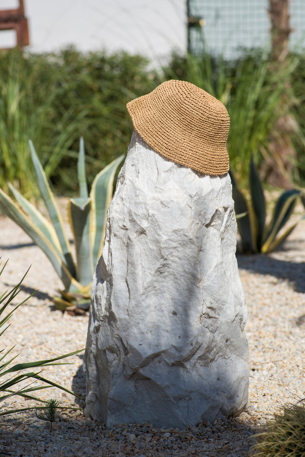 El Yapımı Kadın Hasır Şapka