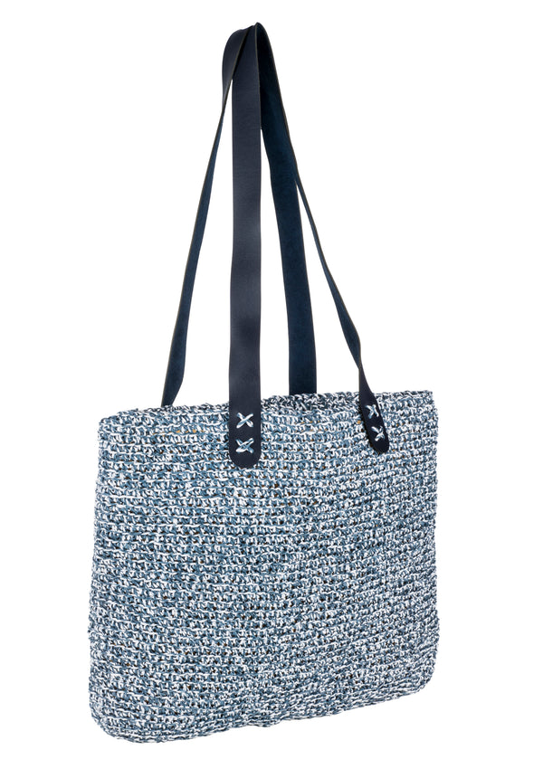 El Yapımı Hasır İp Plaj Çantası