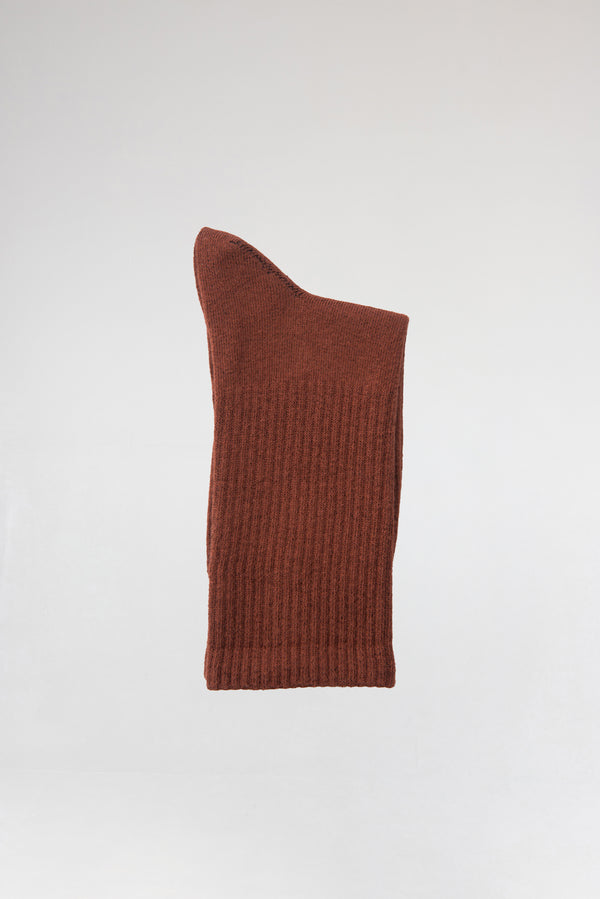 3'lü Kiremit Kadın Pamuk Çorap