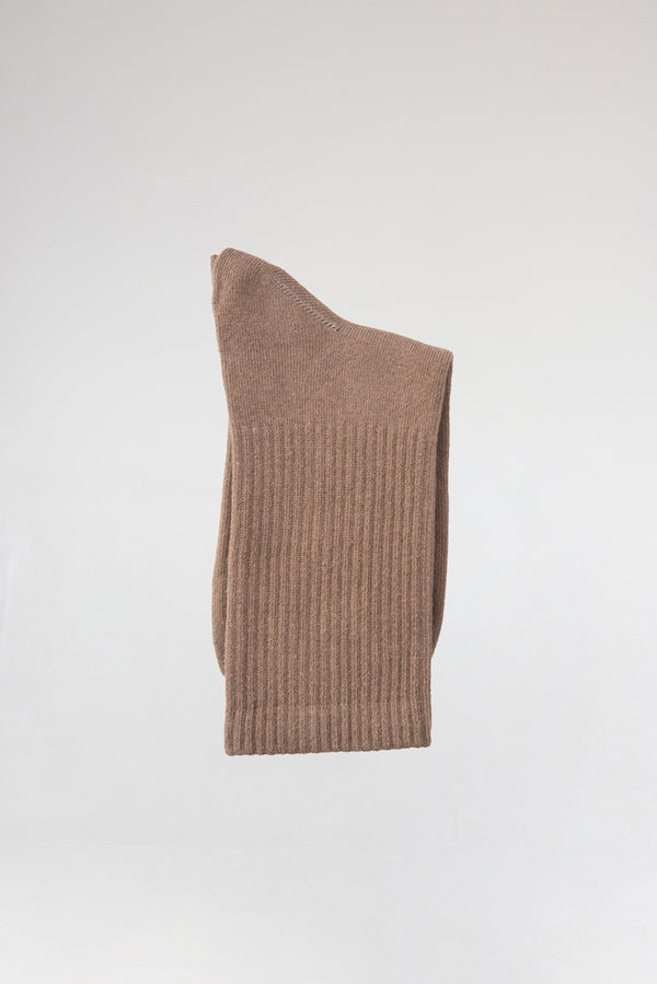 3'lü Kahverengi Kadın Pamuk Çorap