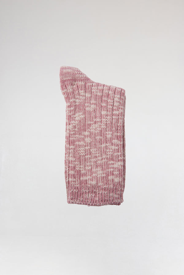 3'lü Flamlı Pembe Kadın Pamuk Çorap